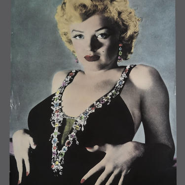 Vintage 1992 Marilyn Monroe Poster Hollywood Actress Film Star 24 x 36 
