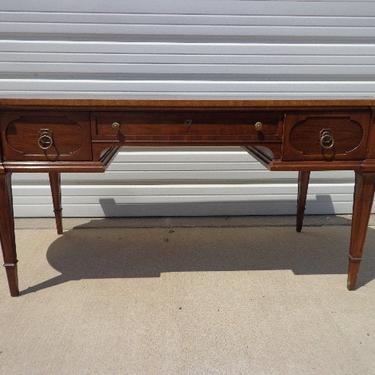 Antique Desk Writing Table Thomasville Federal Vintage Vanity Regency Boho Chic Traditional Mid Century Modern French Shabby Chic Glam Wood 