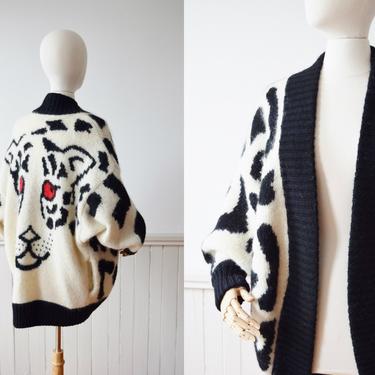 1980s Top of the Food Chain Cardigan | One Size 