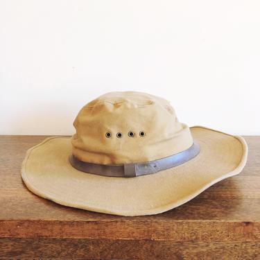 Vintage Filson Waxed Tin Cloth Hat 