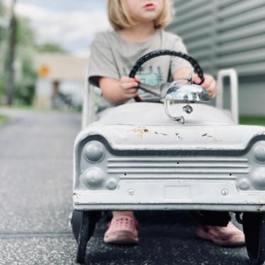 Antique Pedal Car | Kids Play Car | Toy Car | Ride On Car | Firetruck | Fire Engine | Vintage 