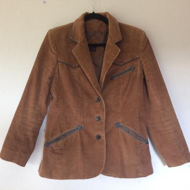 1970s Western corduroy jacket 