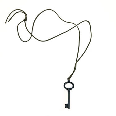 Tiffany & Co. Titanium Key Necklace