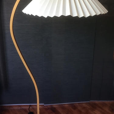 1970&#x27;s bentwood Caprani floor lamp