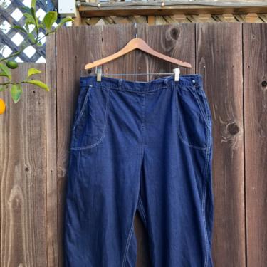1950s Ranch Craft denim pants . vintage 50s jeans 