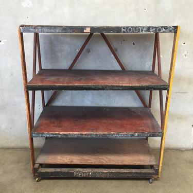 Vintage Industrial Shelf