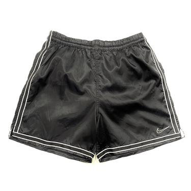 (M) 90’s Nike Black Varsity Shorts - 091720