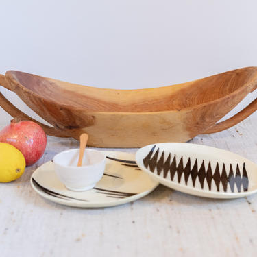 Solid Raw Olive Wood Decorative Bowls 