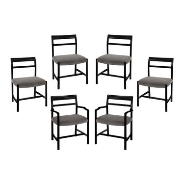 Roger Sprunger Set of 6 Dining Chairs for Dunbar 1967 (Signed) - SOLD