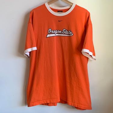 Nike Team Oregon State Orange Ringer Shirt