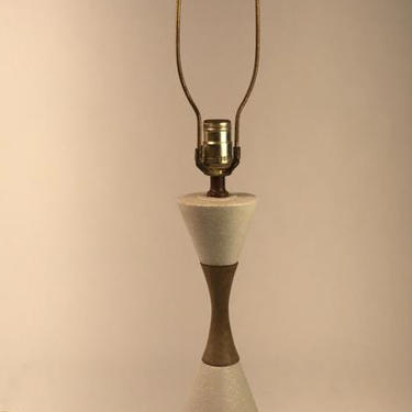 White ceramic antique lamp