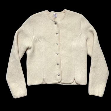 Vintage 1960s/1970s Women's BROOKS BROTHERS 100% Wool Cardigan ~ S ~ Sweater ~ Made in Austria 