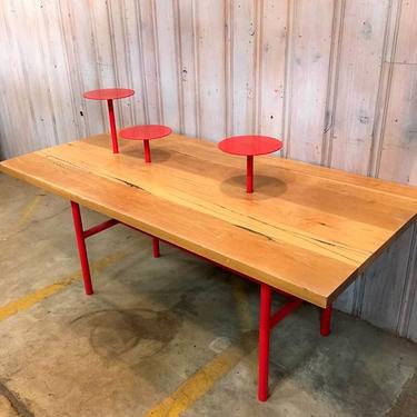 36&quot; x 72&quot; Red Dining Table (Style 3)