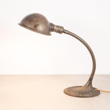 Early 20th c. Gooseneck Lamp c.1930