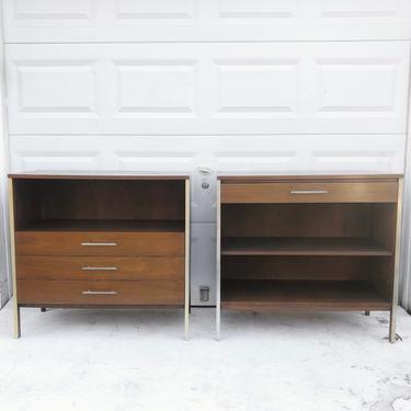 Pair Paul McCobb Chests for Calvin Furniture, Linear Group 