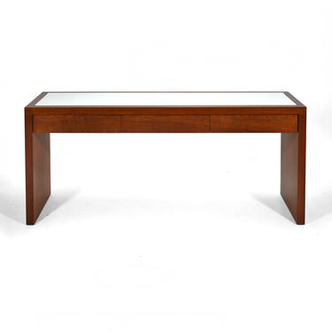 Conde House Console Table with Drawers & Glass Top