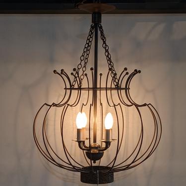 4-Light Chandelier by Currey &amp; Company