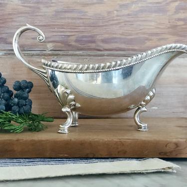 Silver Plated Gravy Boat 