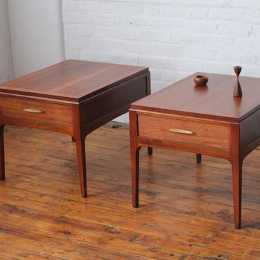 Restored Pair of Lane &amp;quot;Rhythm&amp;quot; End Tables 
