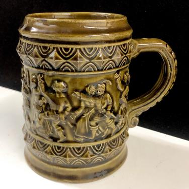 Vintage Marzi and Remy Beer Stein West German Pottery 