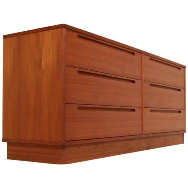 Free Shipping Within US - Danish Torring Mobelfabrik Mid Century Modern Teak Wood Dresser 