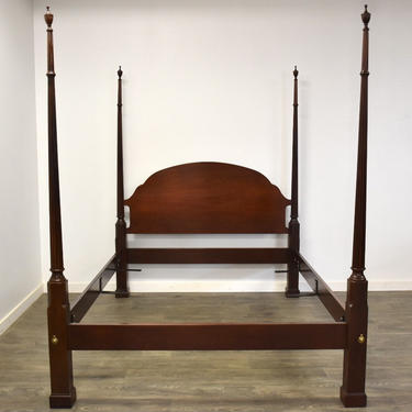 Solid Mahogany Queen Bed Frame by Councill 