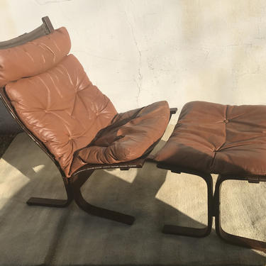 Westnofa &amp;quot;Siesta&amp;quot; Chair and Ottoman 