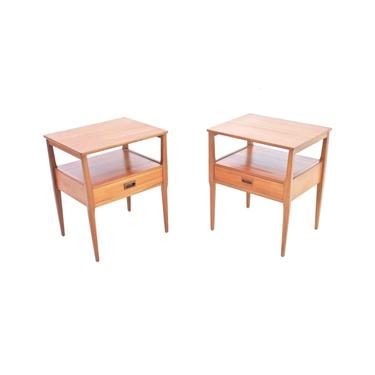 Mid Century Night Stands by Nathan - FREE SHIPPING 