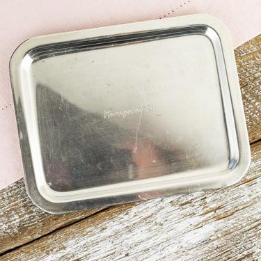 Vintage Silverplate Fouquet's Tip Tray