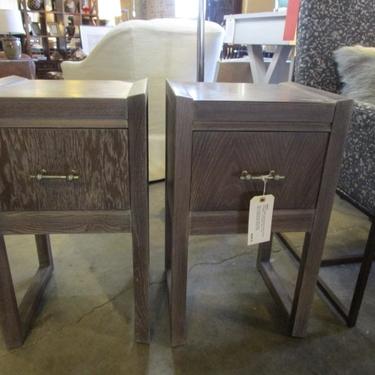 PAIR OF MID CENT MODERN SIDE TABLES