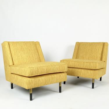 Yellow Slipper Chairs