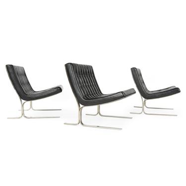 Set of Three Lounge Chairs