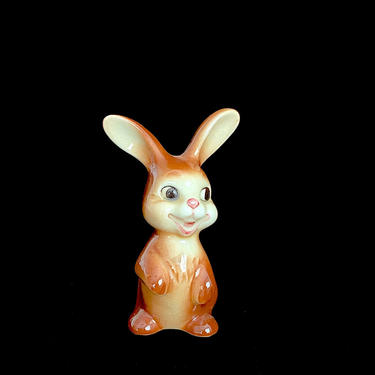 Vintage Goebel Germany 1960s Ceramic Pottery Bunny Rabbit Figurine 
