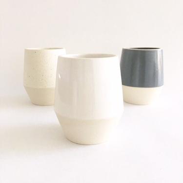 Mug / Tumbler - Ceramic Mug, Pottery Cup, Coffee Mug, Ceramic Mug, Modern Ceramics, Latte, Wine Cup, Pottery, Nicole Novena, clay and craft 