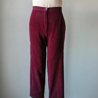 1980s Cords Corduroy Pants High Waist S / XS 
