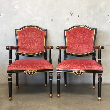 Pair of French Neoclassical Style Chairs