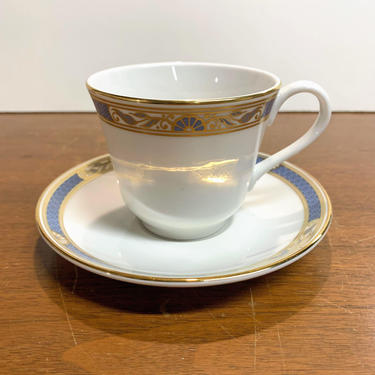 Vintage Royal Doulton New Romance Biscayne Tea Cup and Saucer 