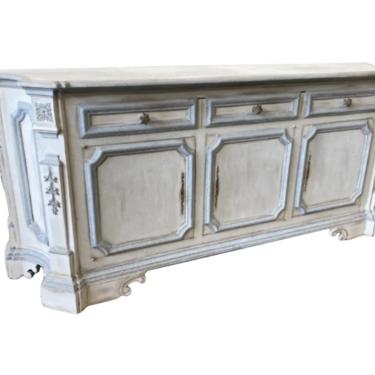 Italian Tuscan Painted Sideboard Buffet - Early 20th C