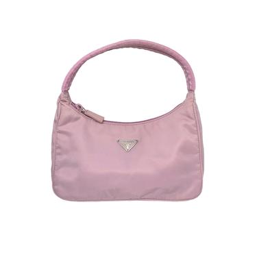 Prada Lilac Nylon Shoulder Bag