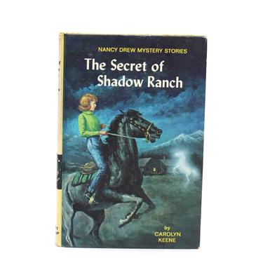 vintage Nancy Drew Mystery The Secret of Shadow Ranch by Carolyn Keene 