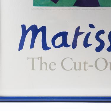 Henri Matisse - The Cut Outs Exhibition Poster Lithograph - Framed 