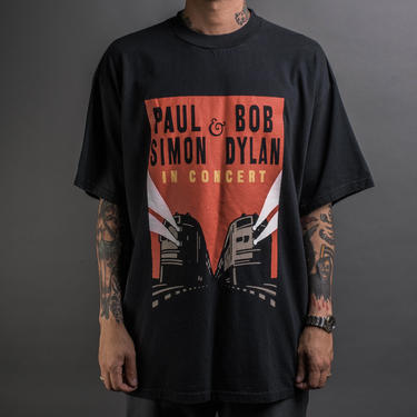 Vintage 1999 Bob Dylan Paul Simon Tour T-Shirt 