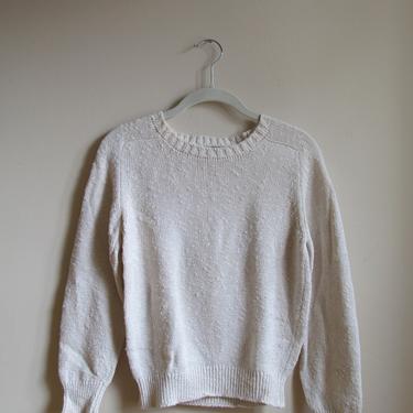 60s Textured Pullover Sweater S 34 Bust 
