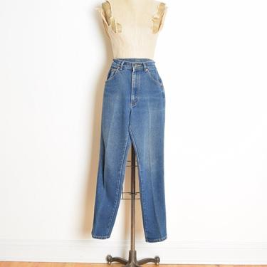 vintage 80s Lee jeans denim high waisted tapered broken in pants S clothing 
