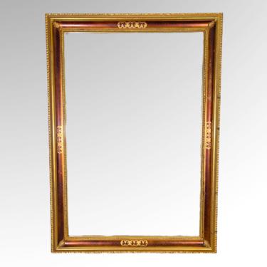 Vintage Gold Decorated Mirorr by Carolina Mirror Co. 