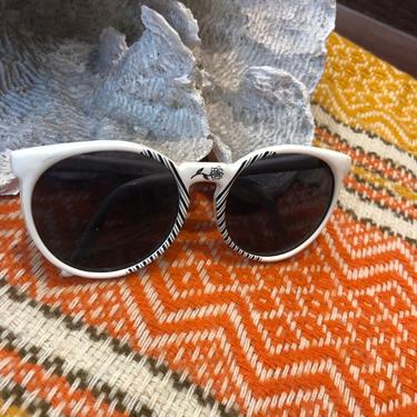 White vintage sunglasses 