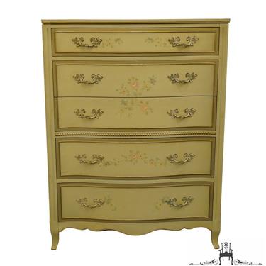 DREXEL FURNITURE Cream / Off White Painted French Provincial 36