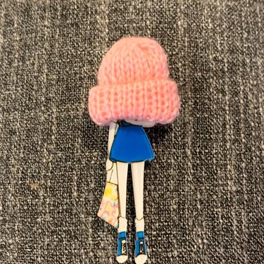 Fashionable Broches, Wool Cap, Pins, Jewelry, Accessories 