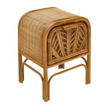 Bamboo French Vintage Side Table