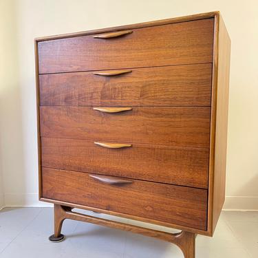 Shipping Not Included - Vintage Mid Century Modern Lane Furniture Dresser Cabinet Storage Drawers 
